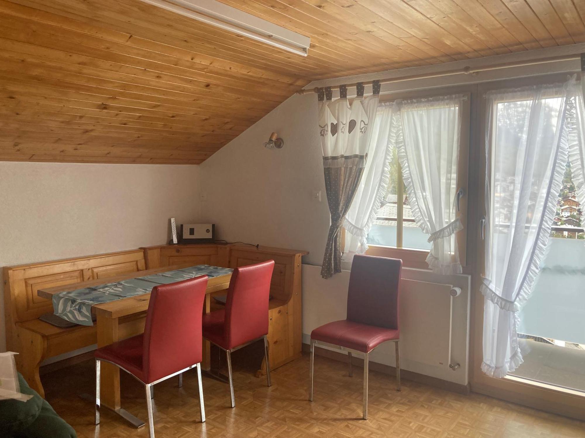 Haus Dorfblick Grächen Exterior foto