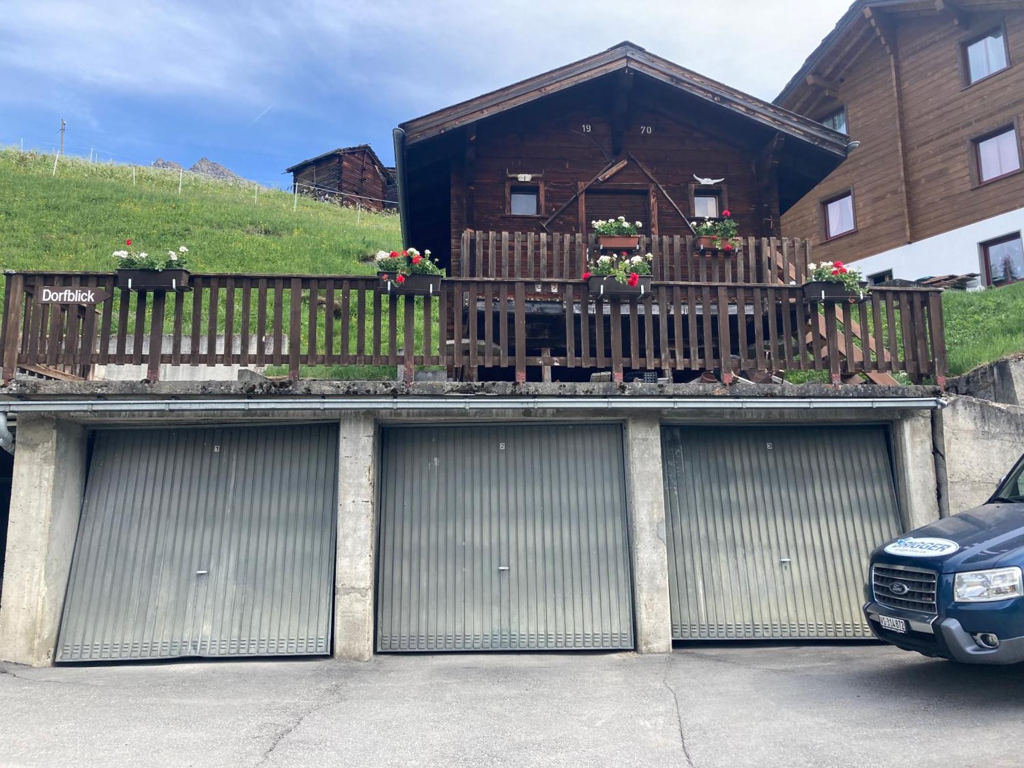 Haus Dorfblick Grächen Exterior foto