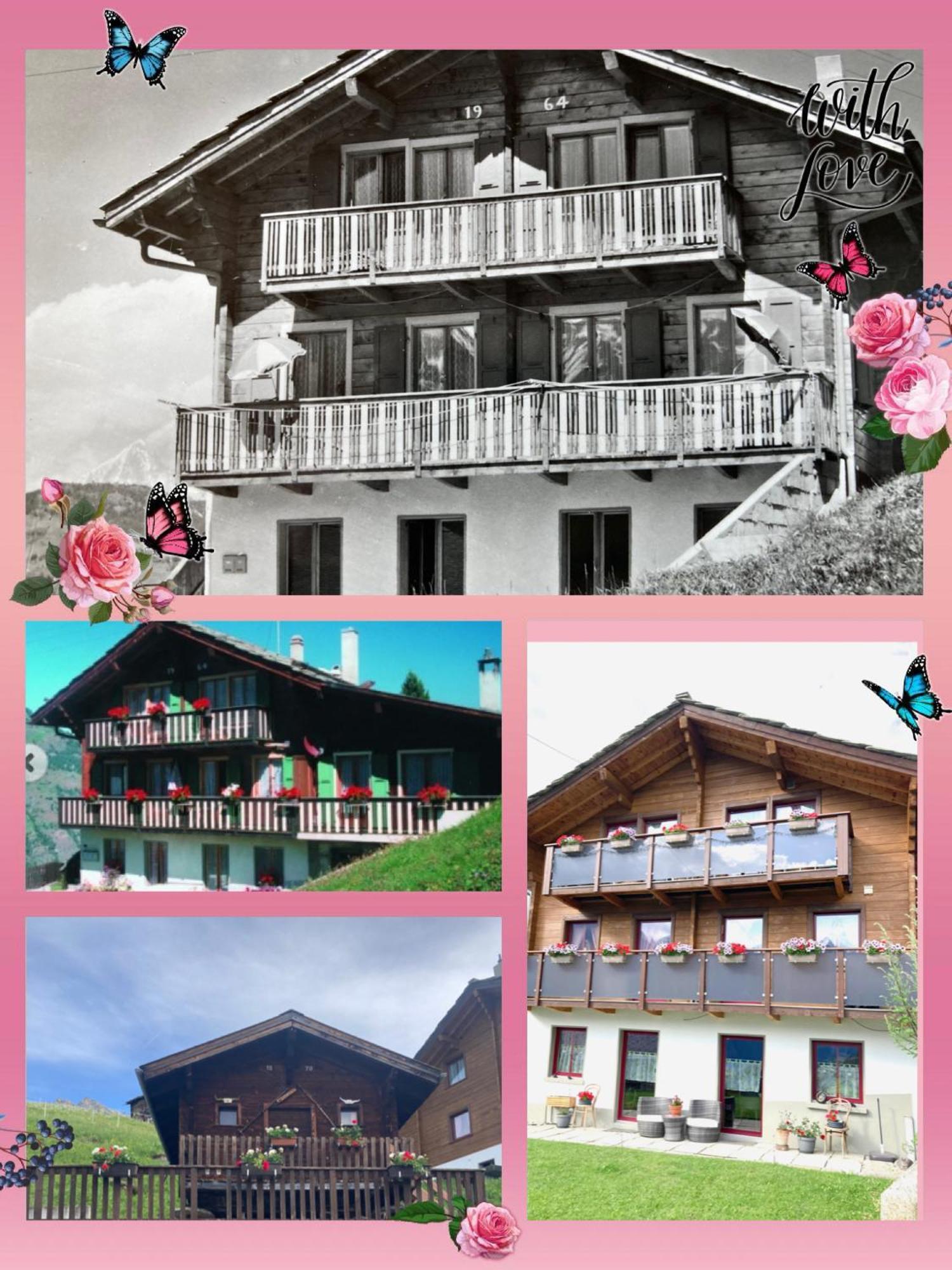 Haus Dorfblick Grächen Exterior foto